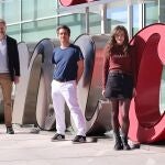 Jesús Vázquez, Jacob Fog Bentzon, Emilio Camafeita y Esmeralda Lewis