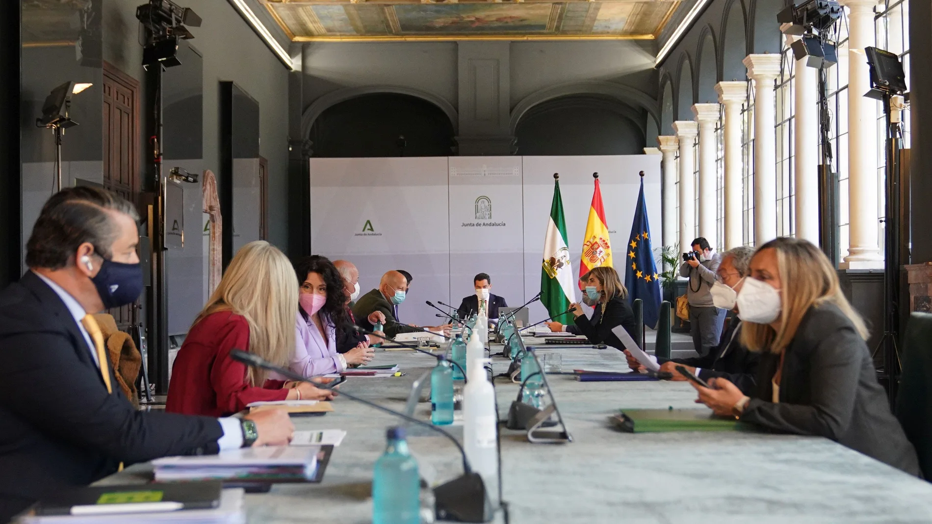 Reunión del Consejo de Gobierno de la Junta de Andalucía