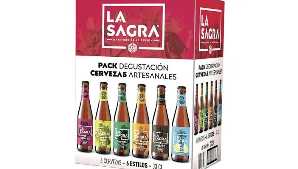 Pack desgustación cervezas artesanales de La Sagra