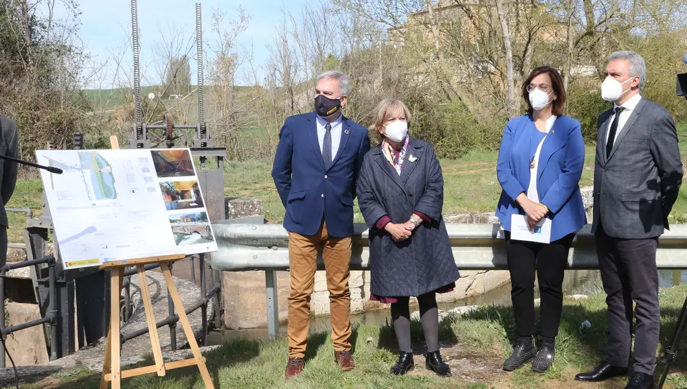 Proyecto de recuperación del conjunto de la esclusa 13 del Canal de Castilla en Naveros de Pisuerga