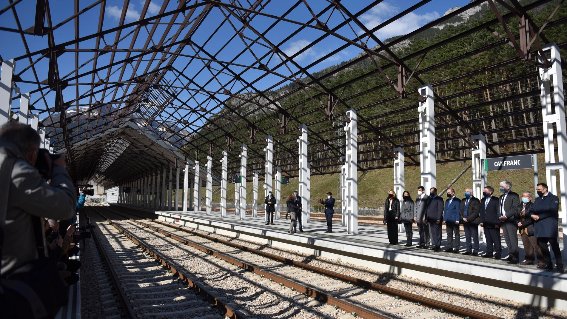 La nueva estación de ferrocarril de Canfranc, hoy