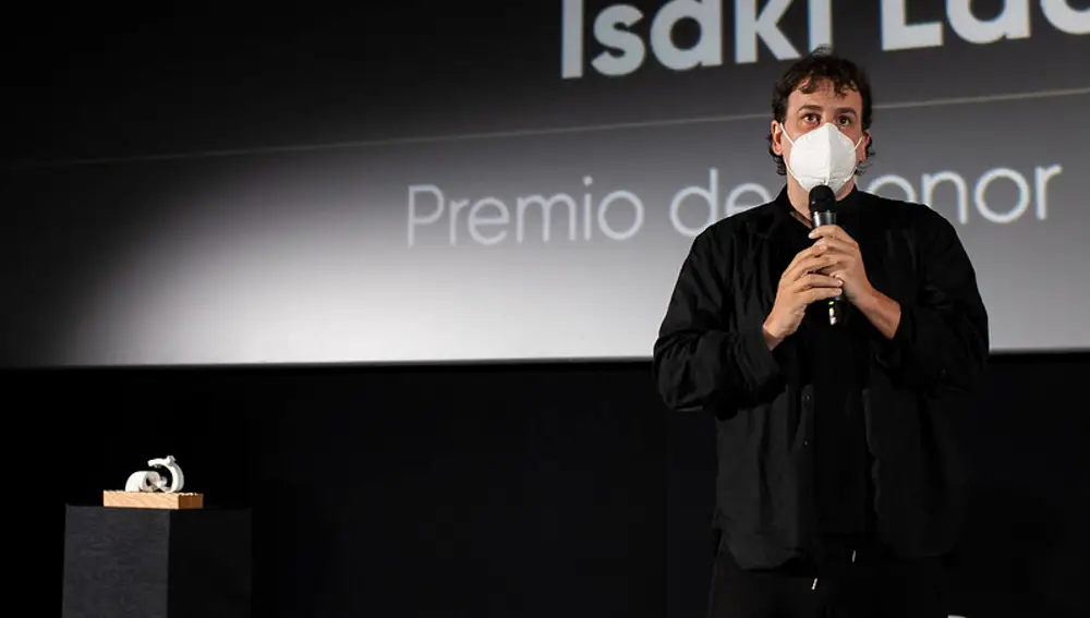El director Isaki Lacuesta ha sido uno de los homenajeados en el 20º. Aniversario del Festival de Cine de Las Palmas de Gran Canaria / FOTO: QUIQUE CURBELO