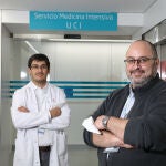 El doctor Alfonso Cabello y Antonio Herrero, de la Fundación Jiménez Díaz de Madrid