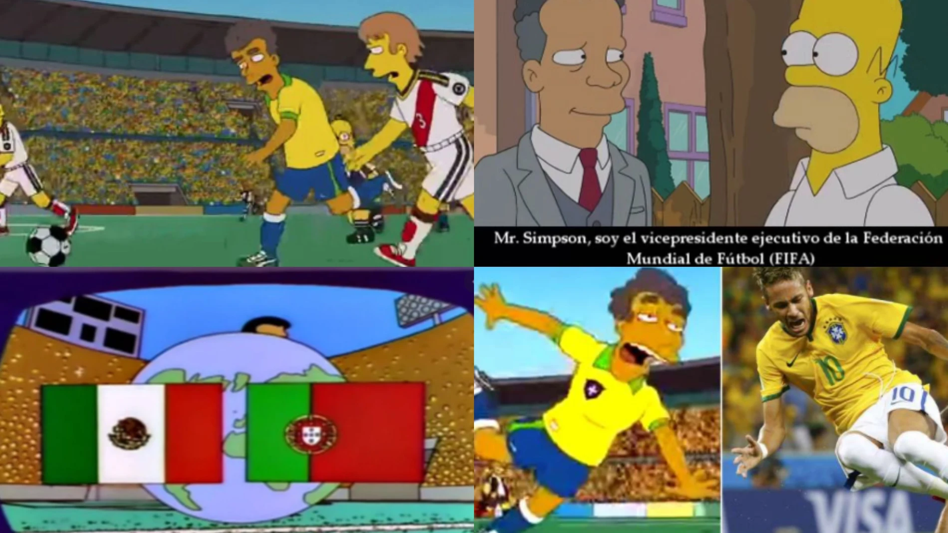 Las predicciones futboleras de los Simpson