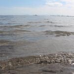 Playa de Villananitos en el Mar Menor, en el municipio de San Pedro del Pinatar