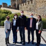 La coordinadora autonómica de Cs, Gemma Villarroel, se reúne con miembros de la Agrupación Local Bierzo-Laciana