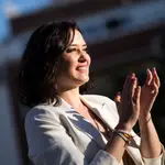 La candidata a la reelección en las elecciones madrileñas, Isabel Díaz Ayuso