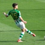 Álex Moreno con el Betis.