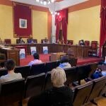 Reunión celebrada con la alcaldesa, Yolanda Reche, para analizar las acciones que se llevarán a cabo dentro del programa "Pueblos SII!"