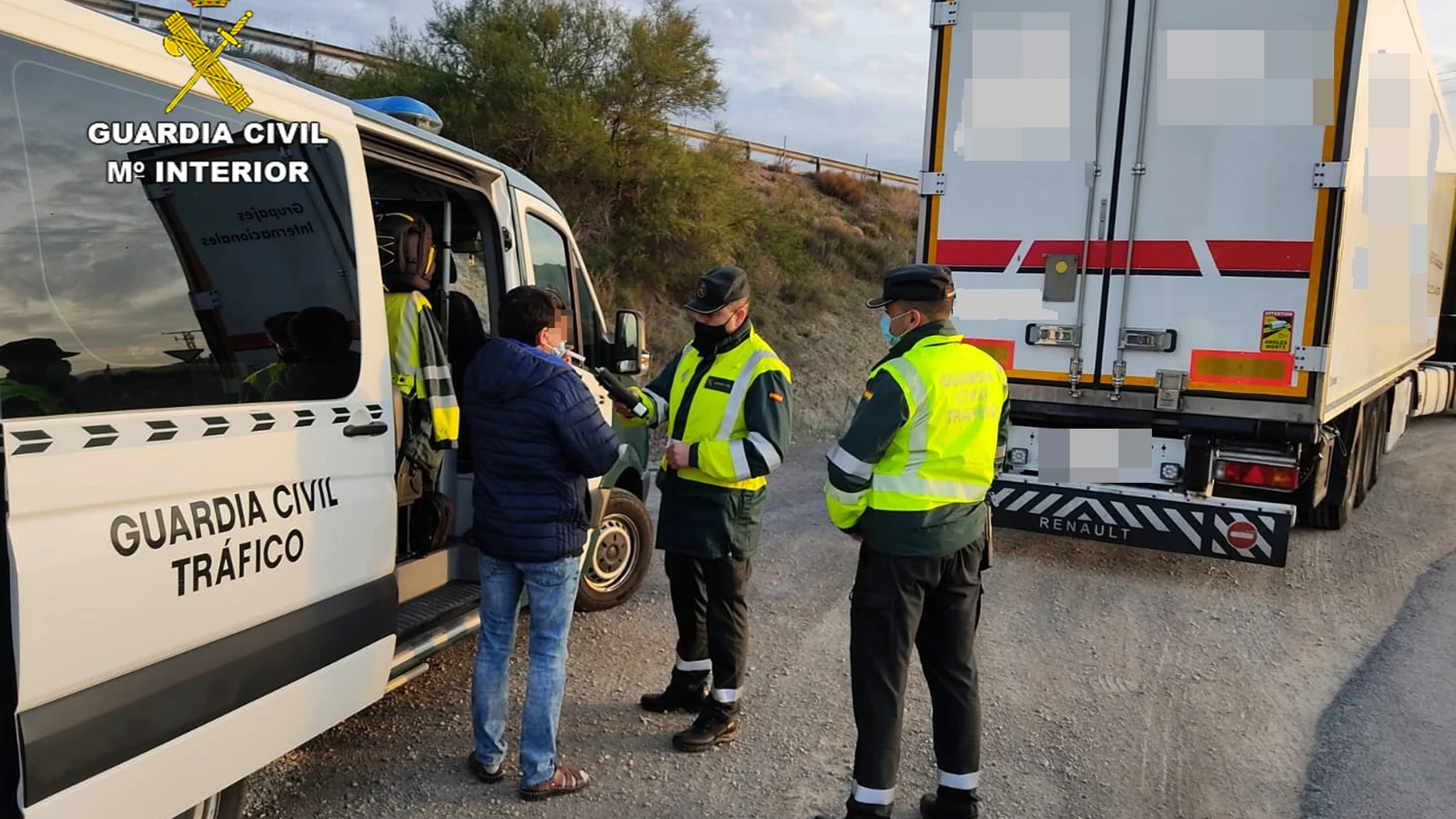 Prueba de alcoholemia en la provincia de Soria