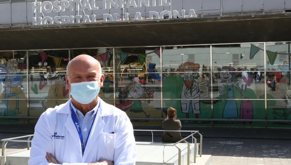 El doctor Manel Casellas, jefe de la Unidad Multidisciplinar de Placenta Accreta de Vall d'Hebron