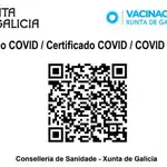 Pasaporte covid de la Xunta para los gallegos vacunados