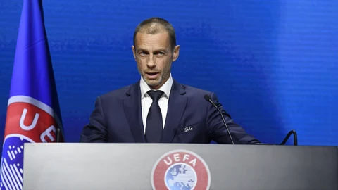 Aleksander Ceferin, presidente de la UEFA.