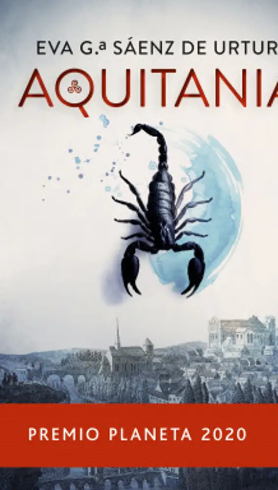 Portada de "Aquitania", de Eva García Sáenz de Urturi