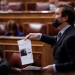 El portavoz parlamentario de Vox en el Congreso, Iván Espinosa de los Monteros,