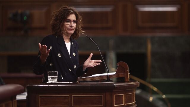 La ministra portavoz y ministra de Hacienda, María Jesús Montero