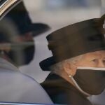 La Reina Isabel II, en el funeral del duque de Edimburgo REUTERS/File Photo