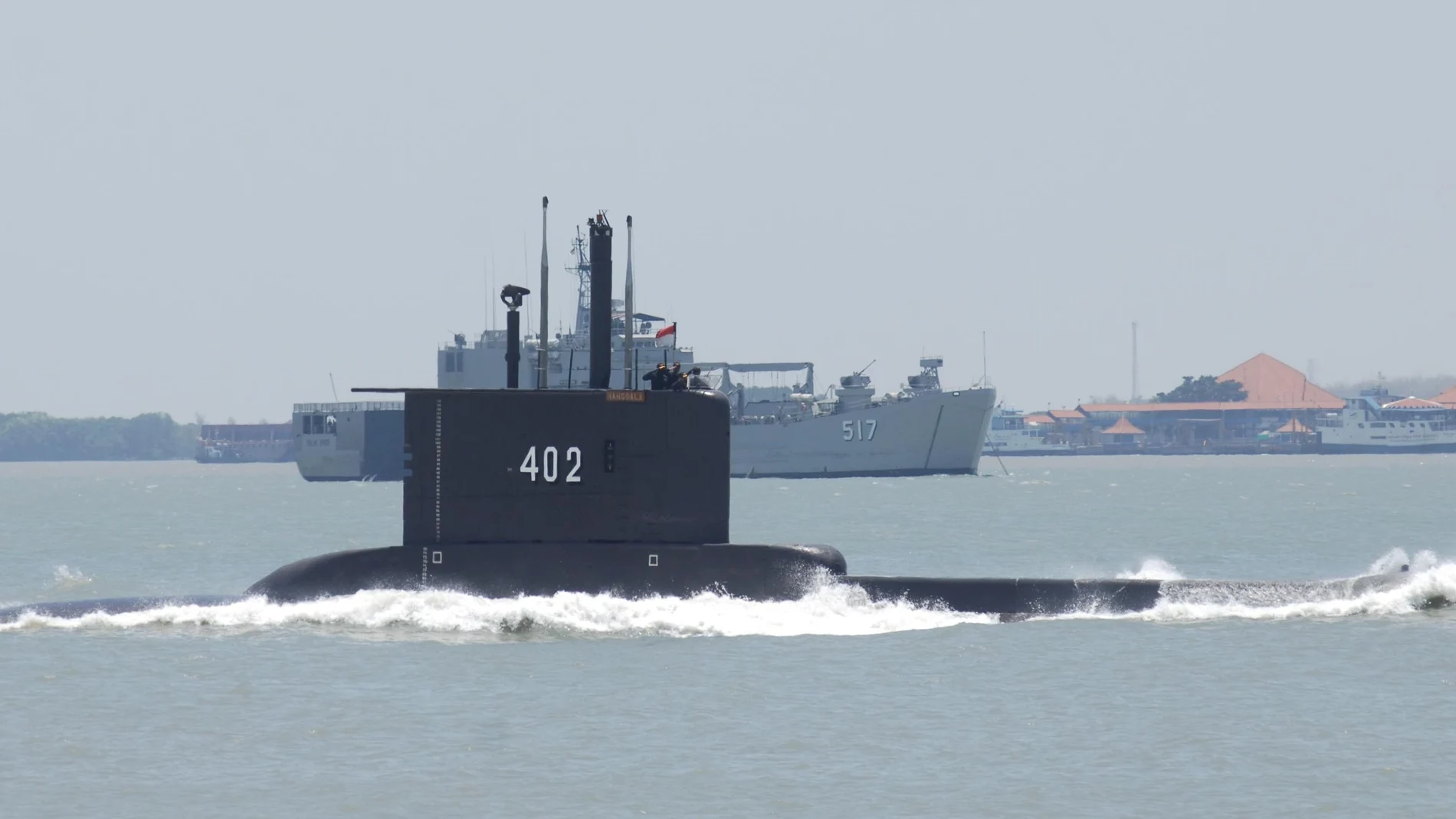 El submarino indonesio KRI Nanggala-402 en una foto de archivo