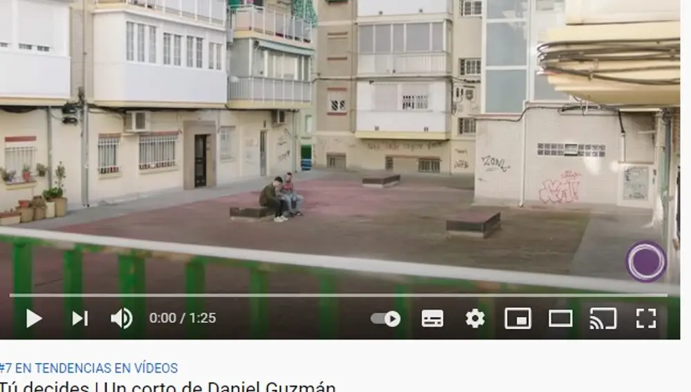 Valoraciones en el Youtube de Podemos