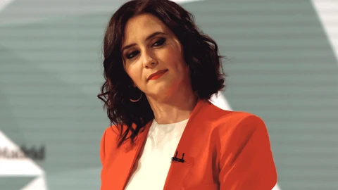 Los candidatos a la presidencia de la Comunidad de Madrid antes del inicio del debate