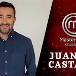 Juanma Castaño en MasterChef Celebrity.