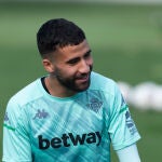 Yassine Fekir con el Betis.