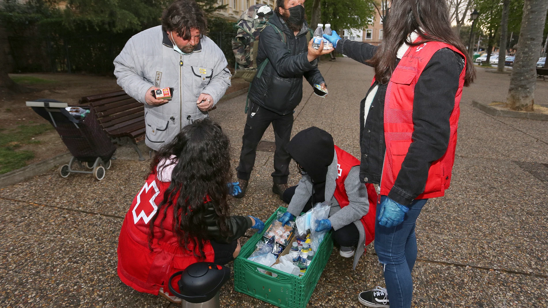 Programa de Atención integral de Cruz Roja para las personas sin hogar