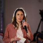 Acto feminista de campaña de Unidas-Podemos.