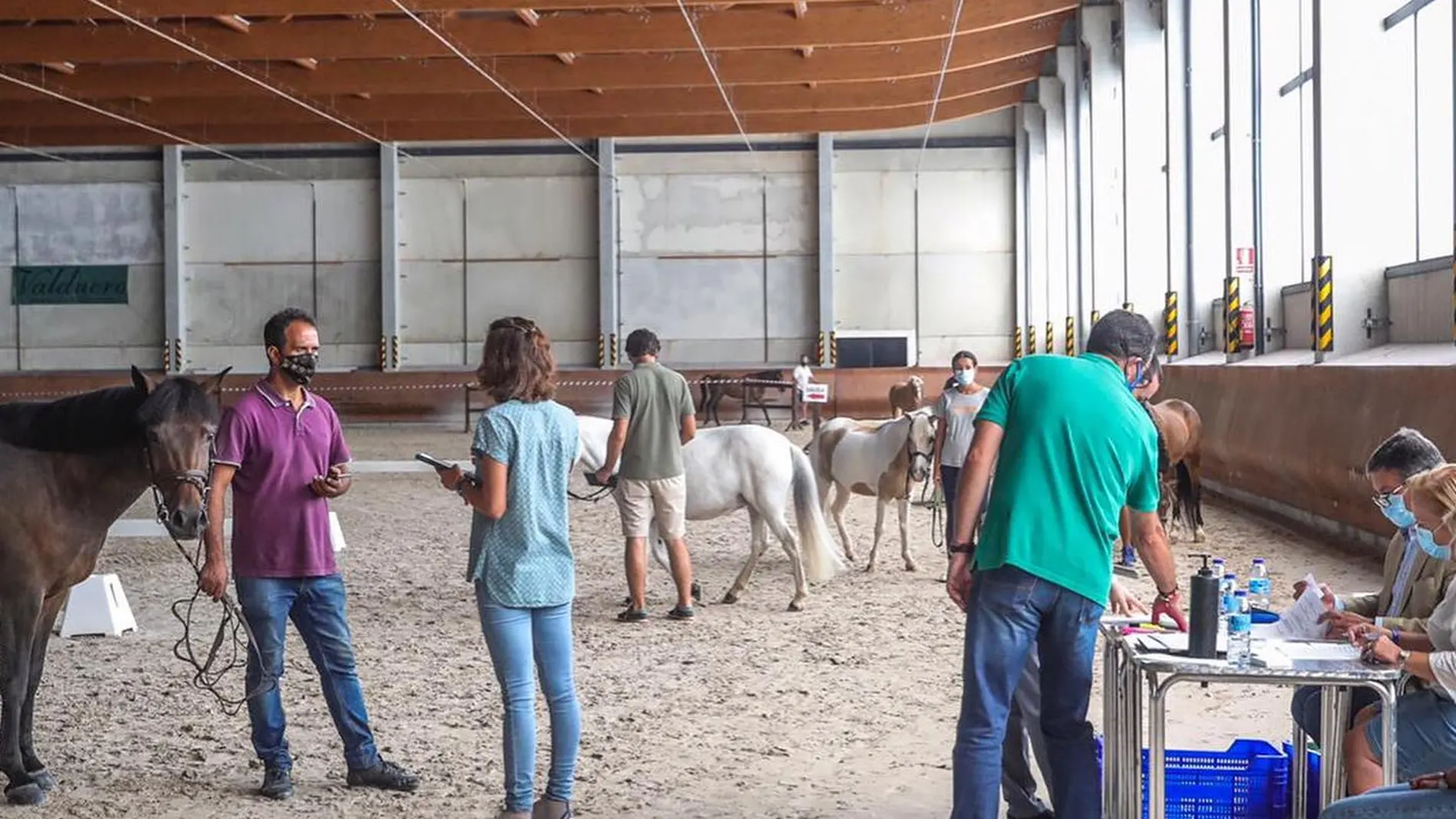 Instalaciones del centro ecuestre de Segovia