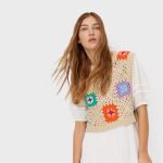 Chaleco crochet de Stradivarius