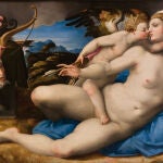 «Venus y Cupido», de Hendrik van der Broeck, presente en «Pasiones mitológicas»