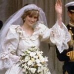 Diana de Gales, el día de su boda con el príncipe Carlos de Inglaterra