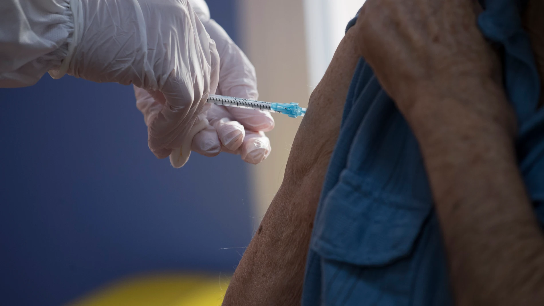 Imagen de la vacunación contra el Covid