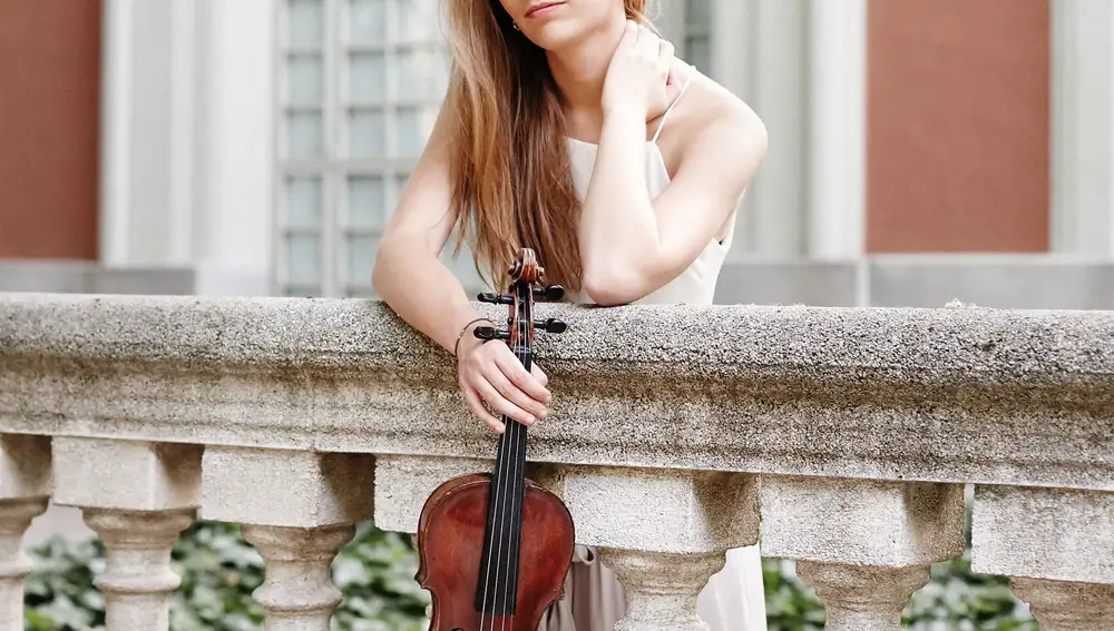 La violinista vallisoletana Roxana Wisniewska