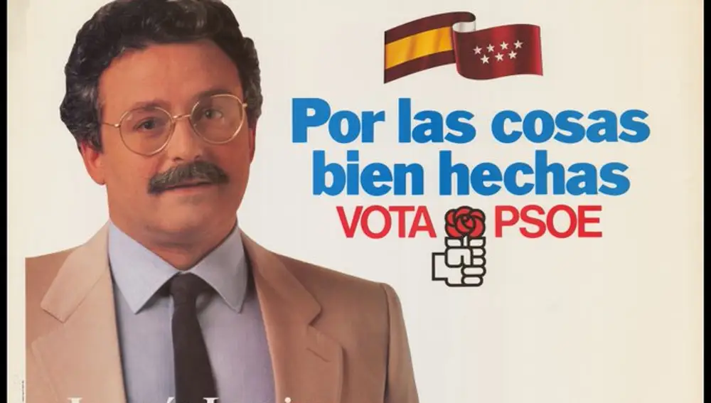 Cartel del PSOE en 1987
