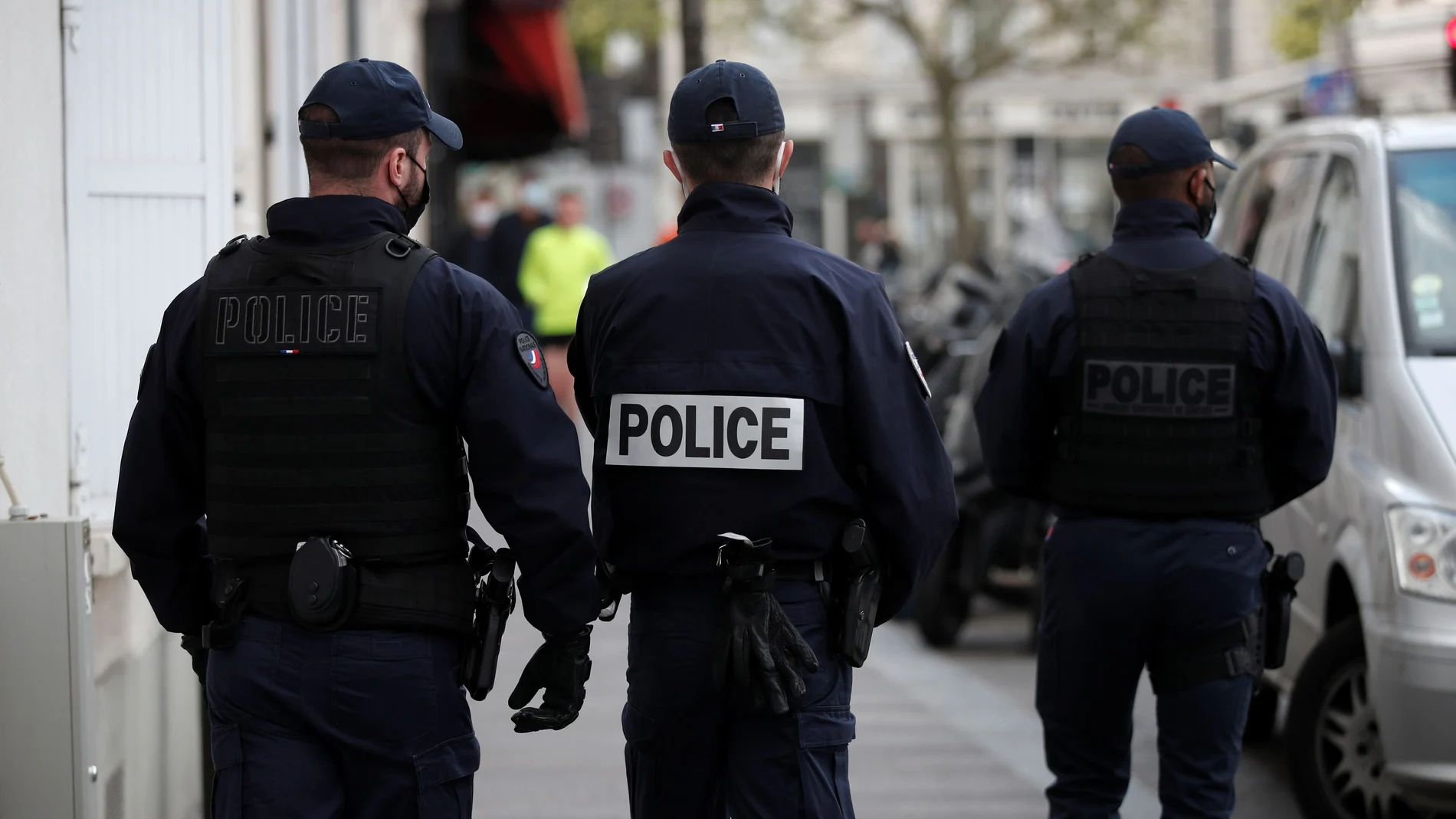 Agentes de la Policía francesa, en una foto de archivo