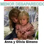 Imagen de Anna y Olivia, las dos niñas desaparecidas en Santa Cruz de Tenerife.