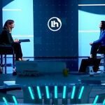 Momento de la entrevista a Isabel Díaz Ayuso