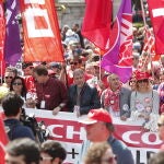 Imagen de la Manifestación del 1 de mayo de 2019, Día del Trabajador, en Madrid