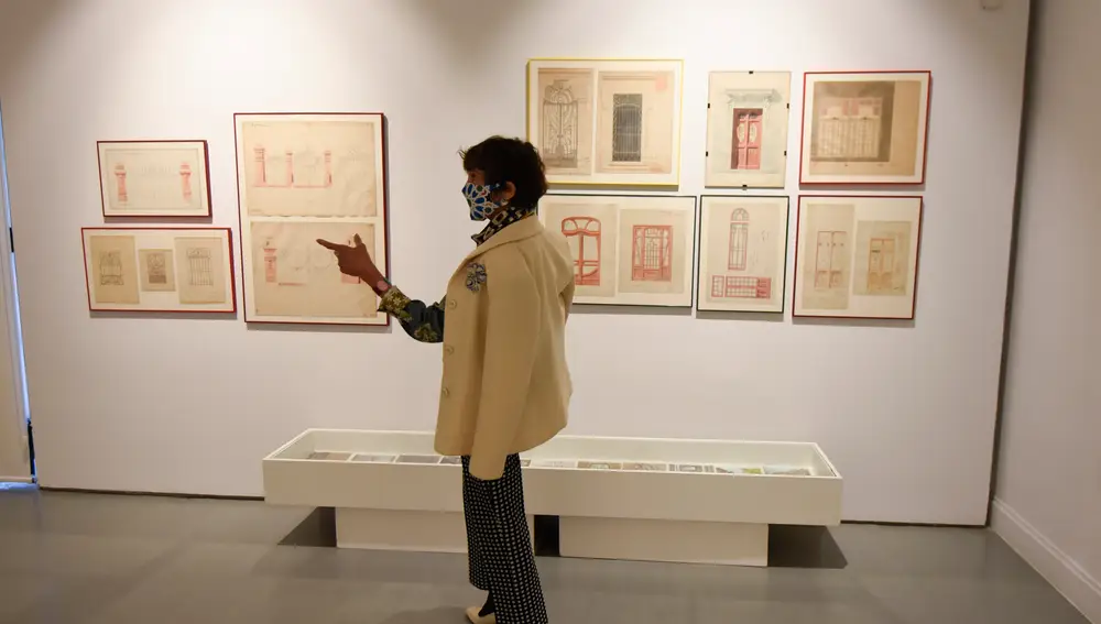 Exposición &quot;López-Izquierdo. Cinco Generaciones de Arquitectos: Grafismo y obra construida&quot;, que se puede visitar en la sede de Sevilla de la Fundación Valentín de Madariaga
