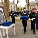 Imágenes del último atentado yihadista cometido en Francia en Rambouillet contra la agente policial Stephanie Monferme EFE/EPA/LUDOVIC MARIN / POOL MAXPPP OUT
