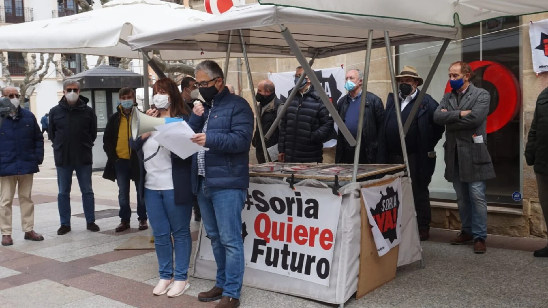 La plataforma Soria Ya celebra un acto con motivo de sus veinte cumpleaños