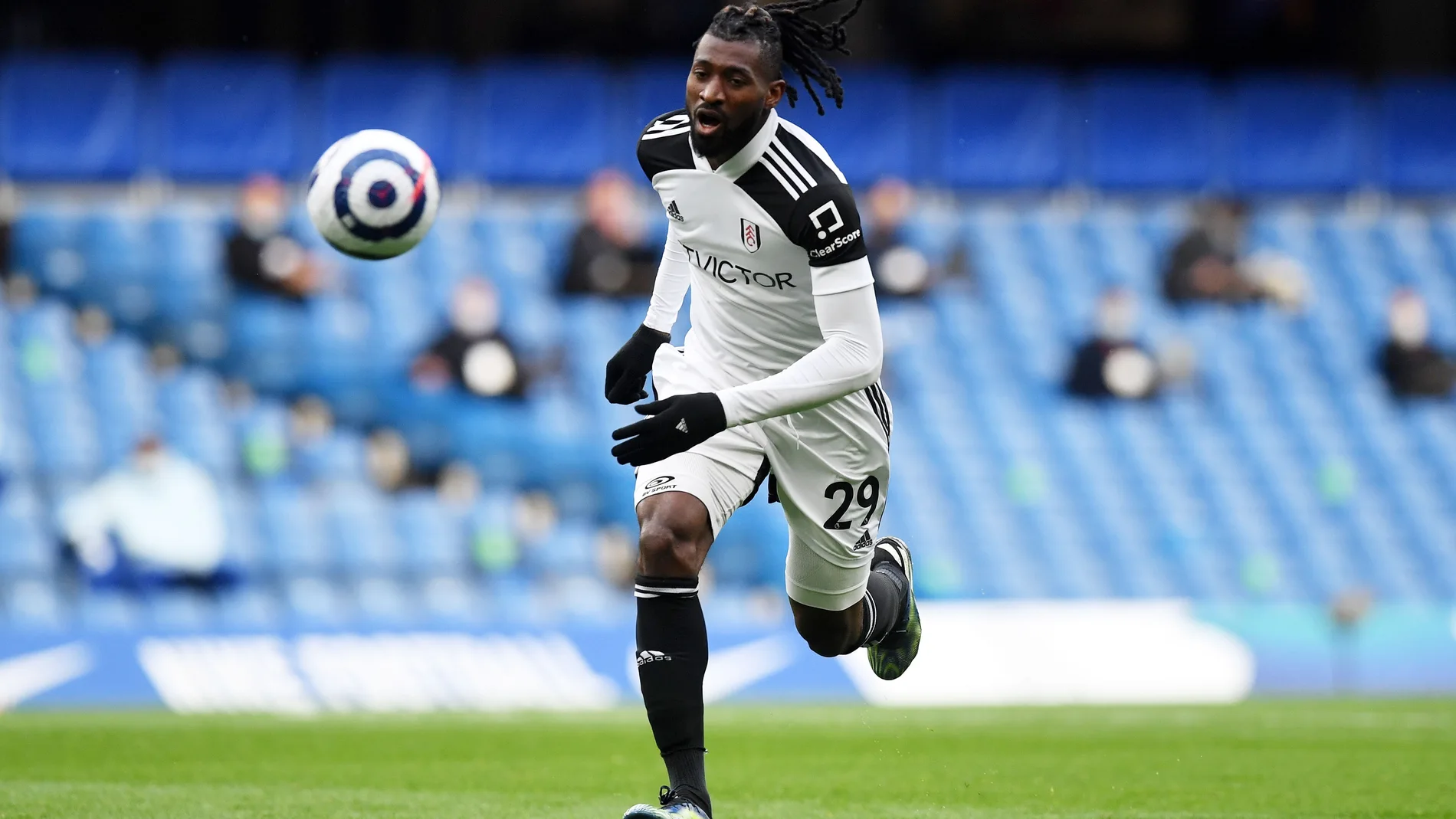 Zambo Anguissa con el Fulham.