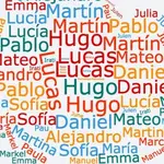 Nombres populares de hombres y mujeres