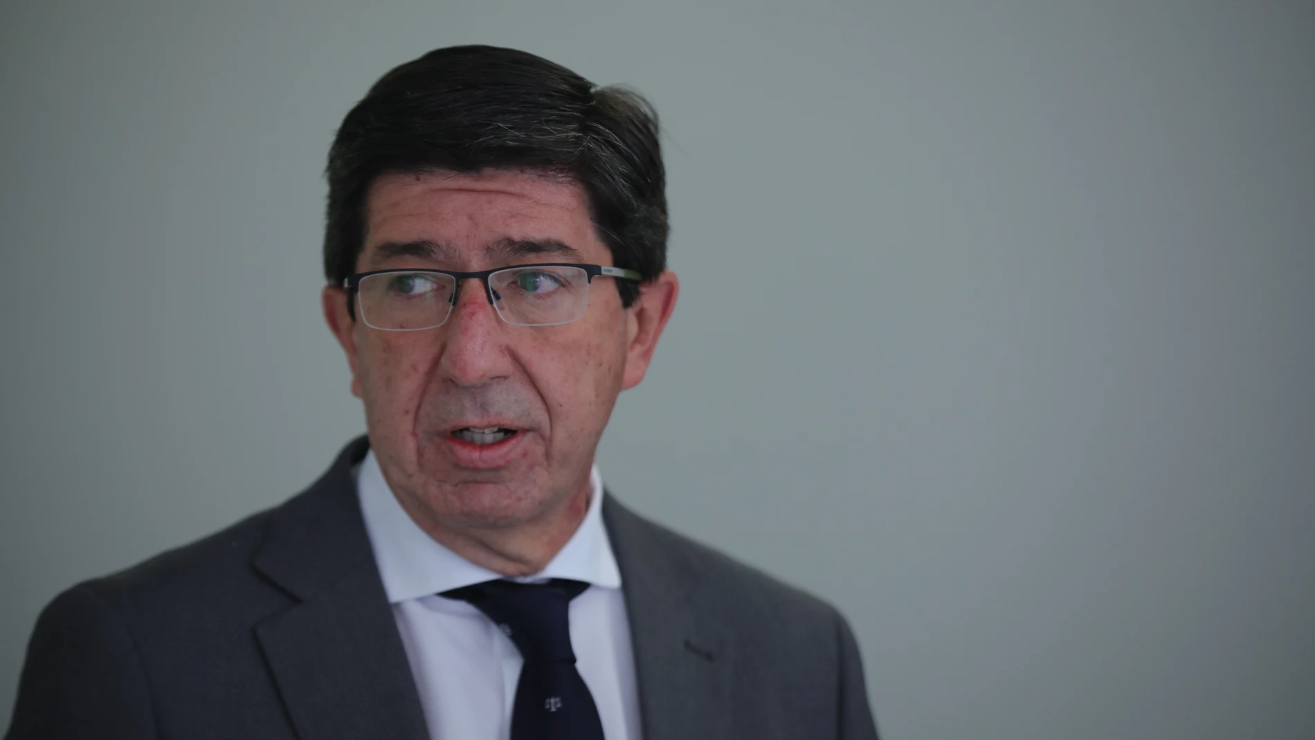 El vicepresidente de la Junta de Andalucía y consejero de Turismo, Regeneración, Justicia y Administración Local, Juan Marín