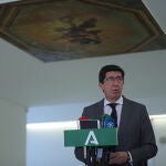 El vicepresidente de la Junta de Andalucía y consejero de Turismo, Regeneración, Justicia y Administración Local, Juan Marín