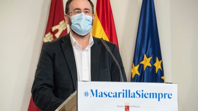 El portavoz del comité covid de la Región de Murcia Jaime Pérez
