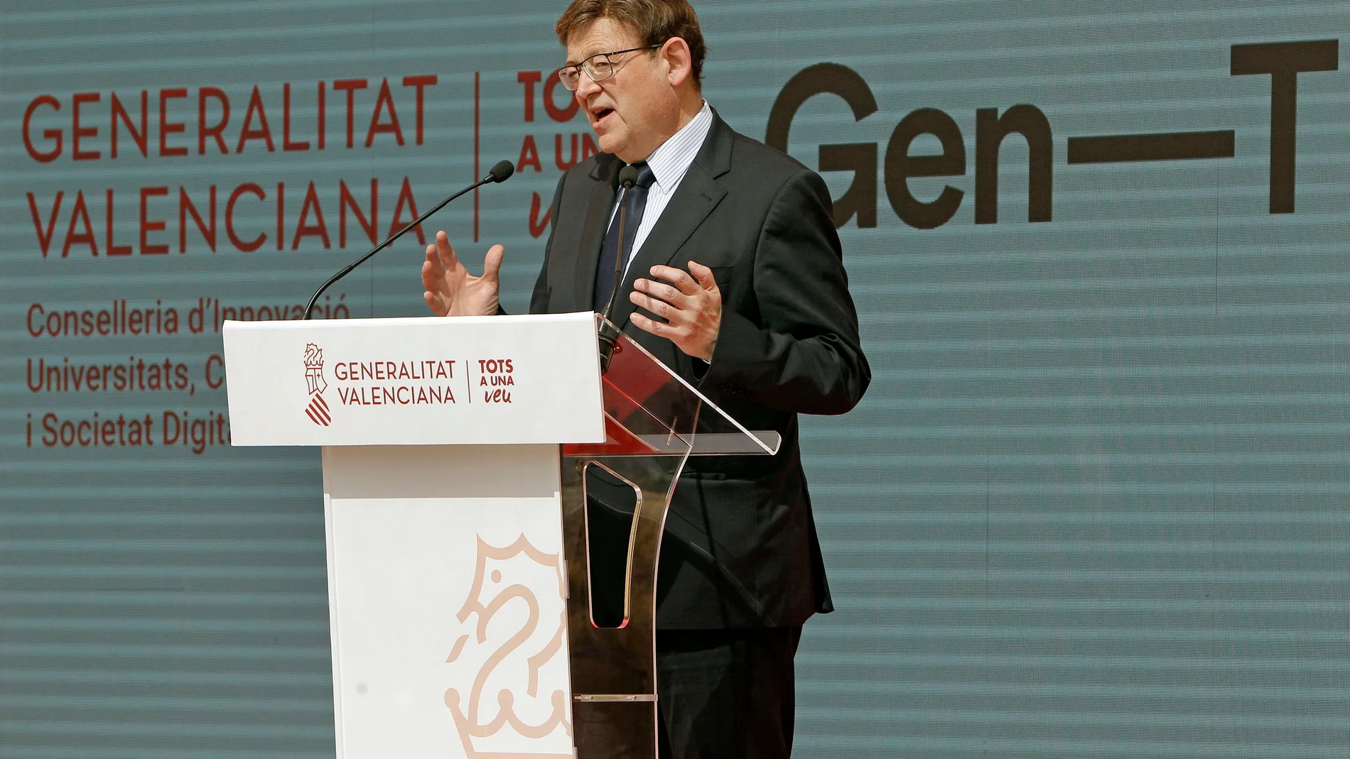 El presidente de la Generalitat Valenciana, Ximo Puig