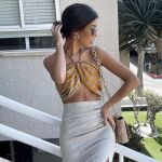 Isabel Campos con falda de Zara/ Instagram @isabelcamposr