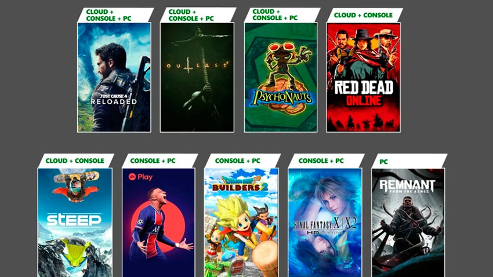 Red Dead Online y FIFA 21 destacan entre los próximos juegos de Xbox Game Pass